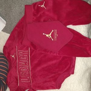 Asahd Khaled Jordan 3piece velour jogger